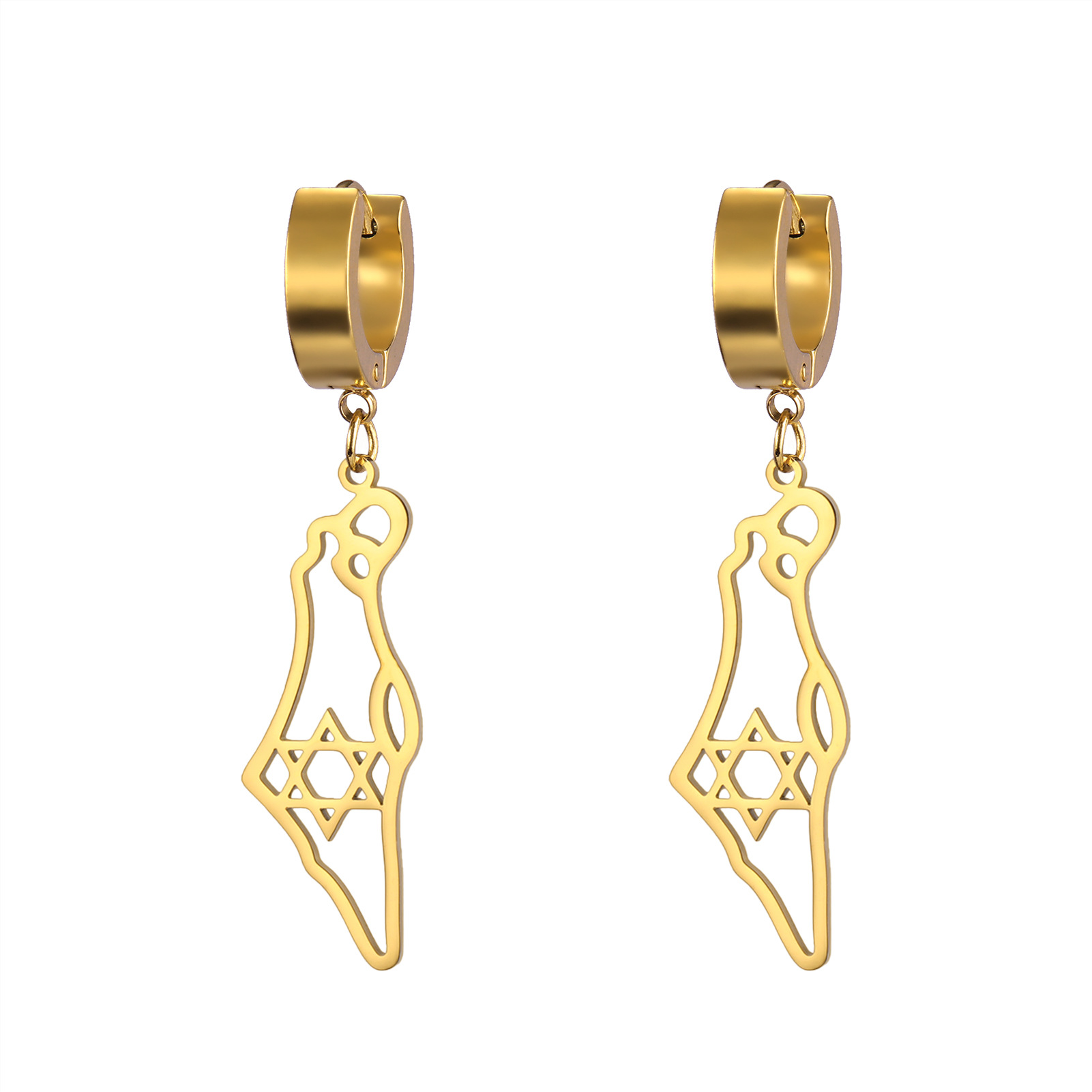 4:Ear clasp - Gold