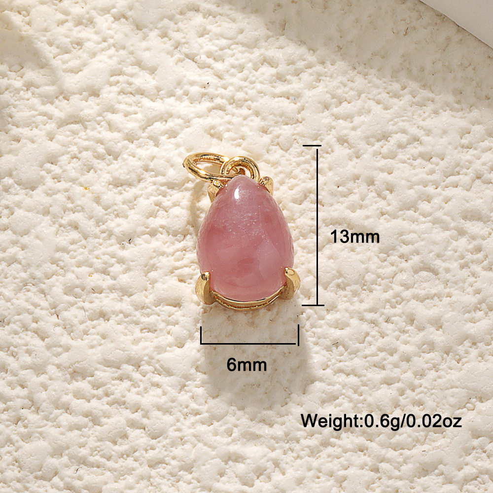 10:Strawberry Crystal Pendant