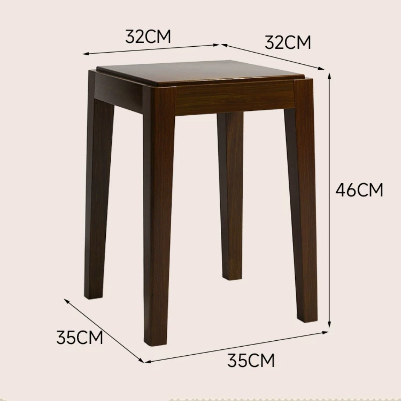 Deep walnut color [ 1 pack ]