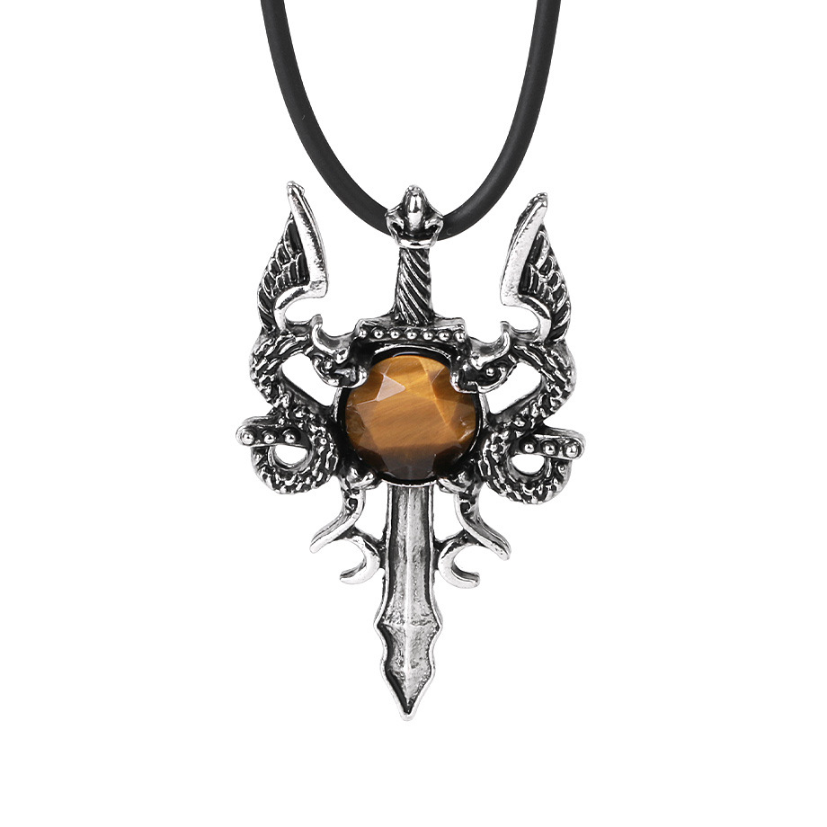 Tiger eye necklace