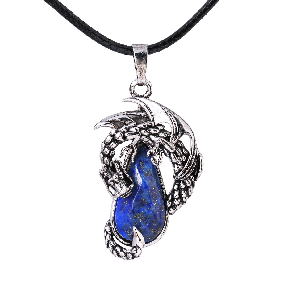 Dyed Lapis Lazuli Necklace