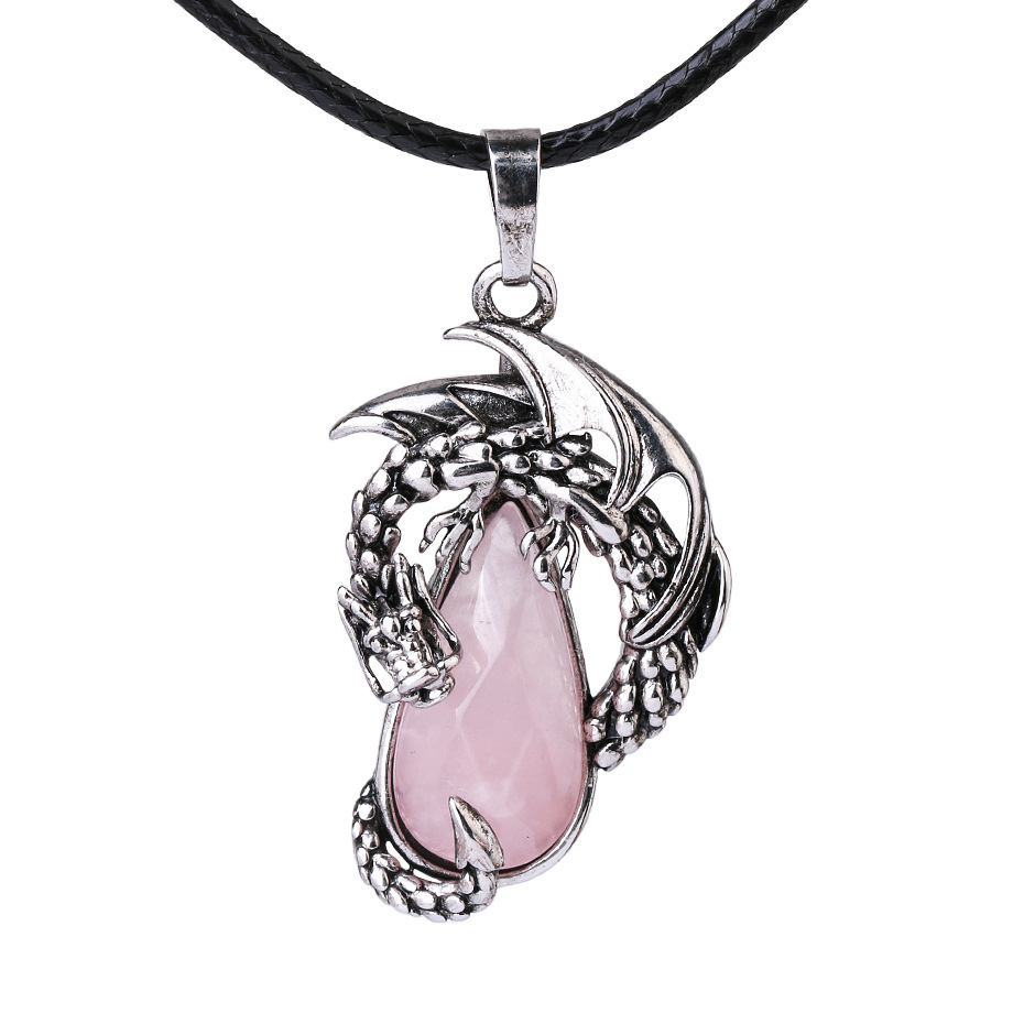 14:Rose Quartz Necklace