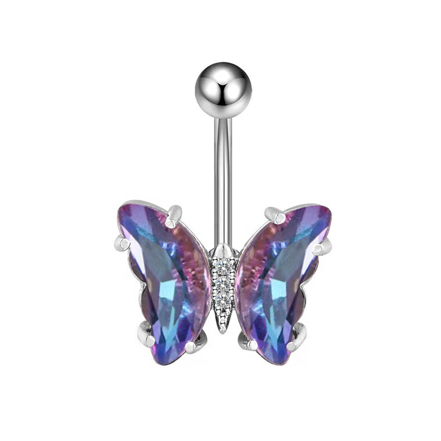 7:silver Multicolor Violet