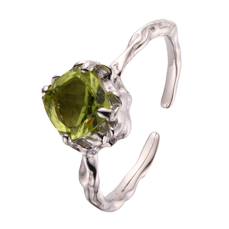 6:6 Peridot Stone