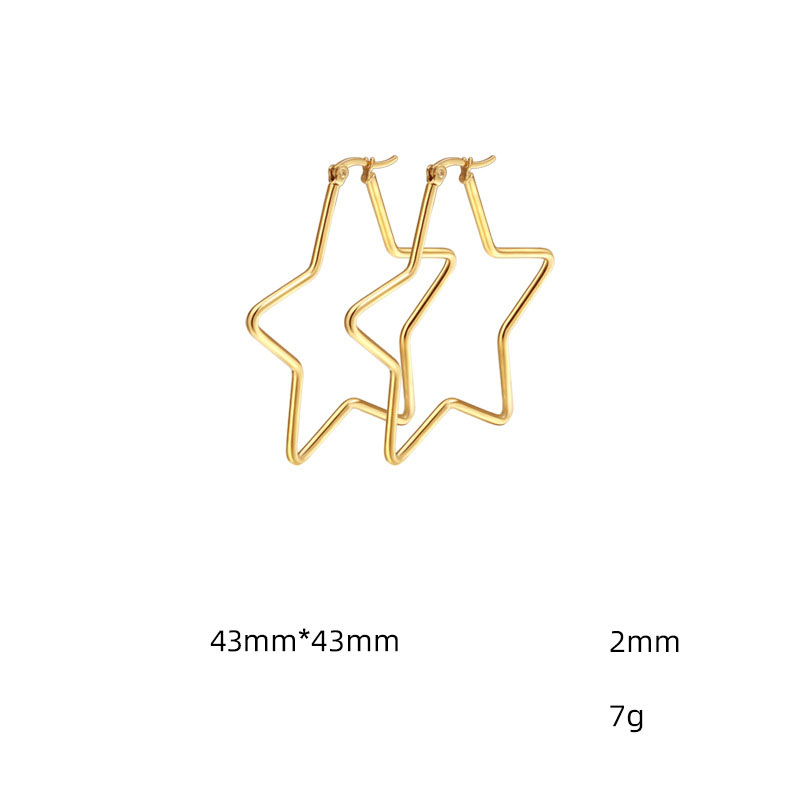 gold 2*43mm