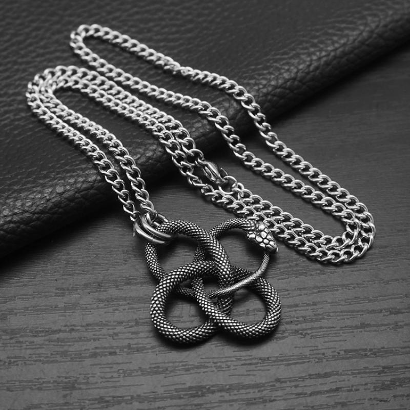 2:Steel color with 55cm Cuban chain