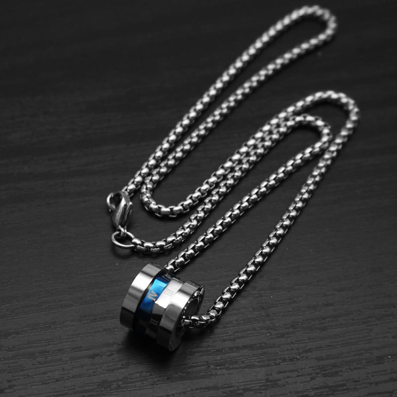 12:Blue trumpet with 60cm square pearl chain