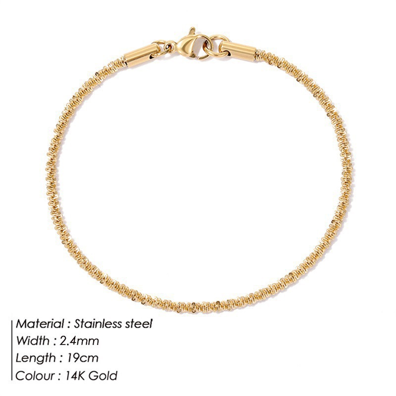 BRACELET-19CM gold