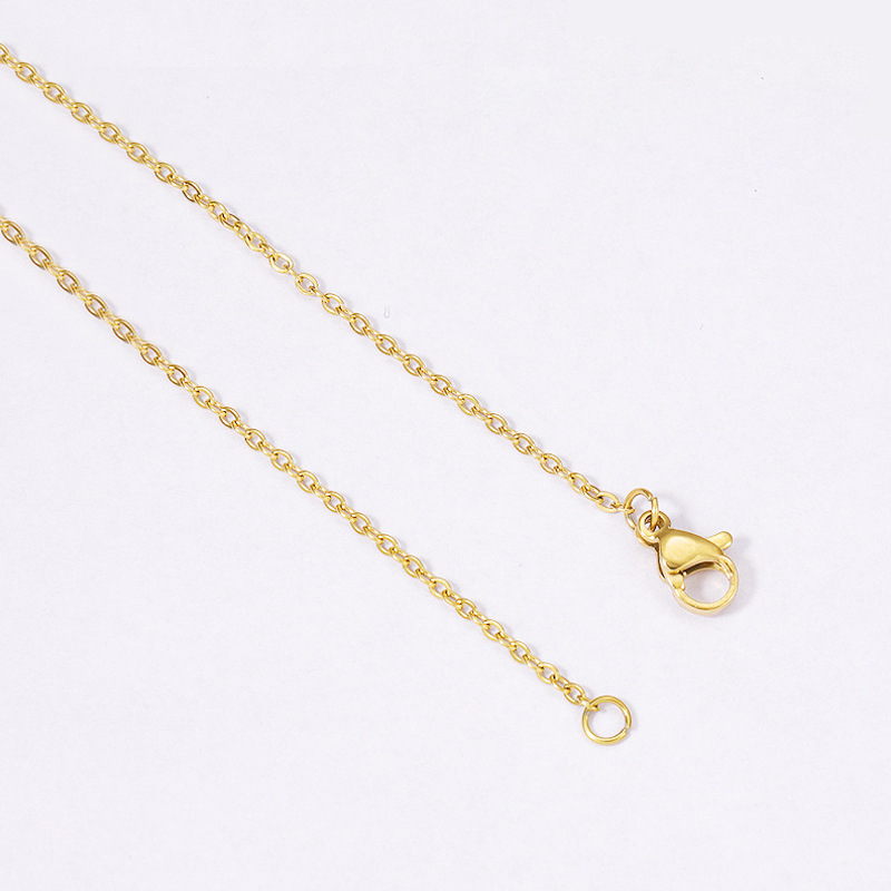 10:Gold 2mm 45cm