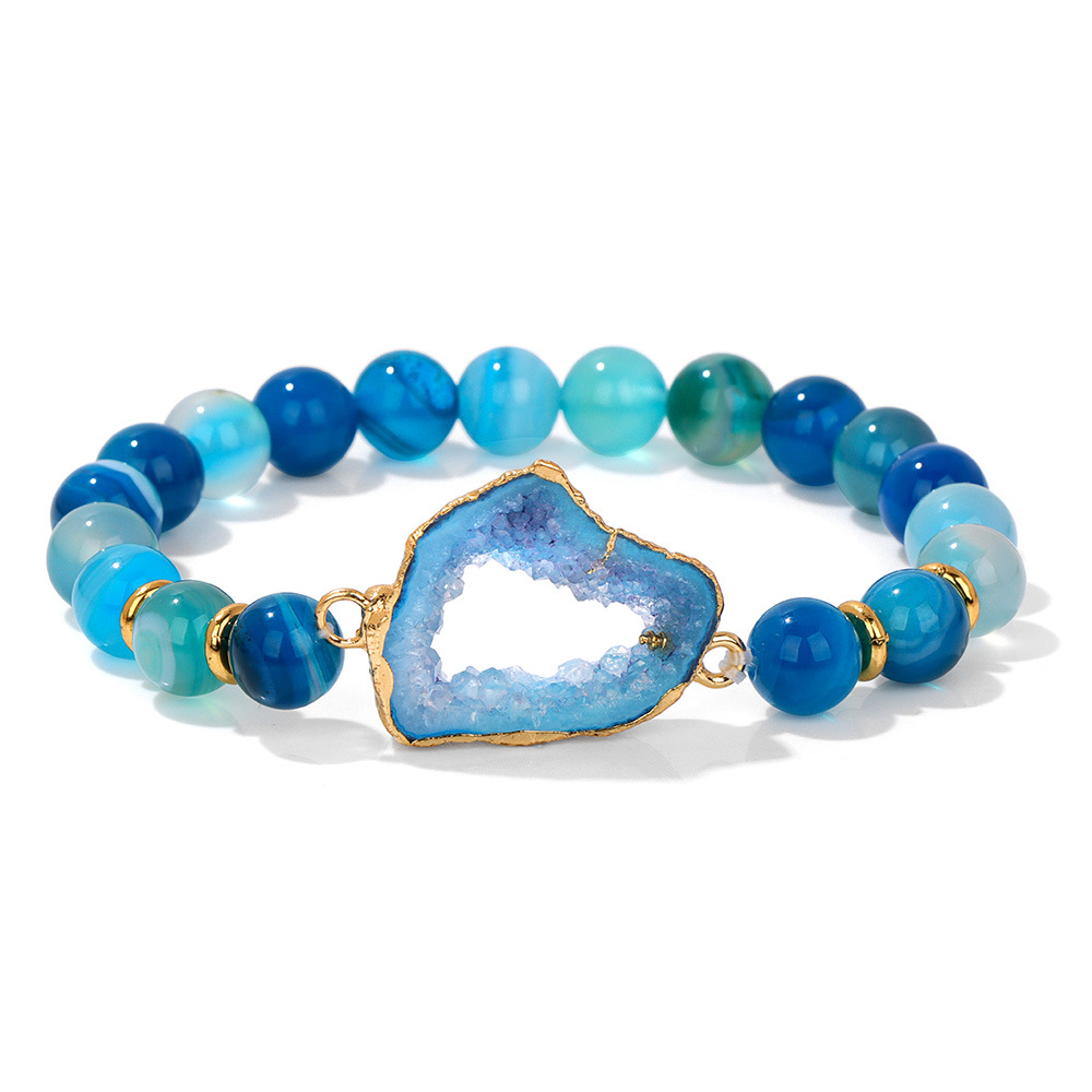 3 blue agate