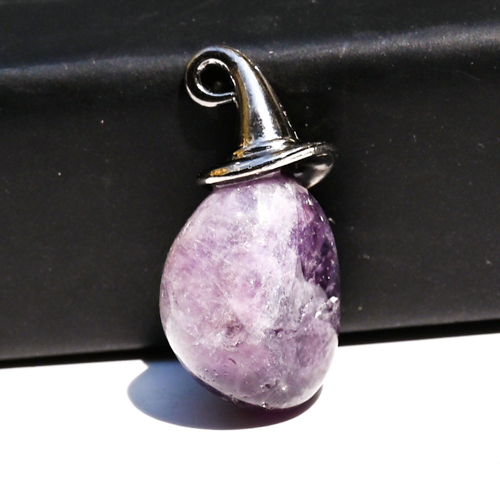 34:Irregular amethyst about 22~28mm