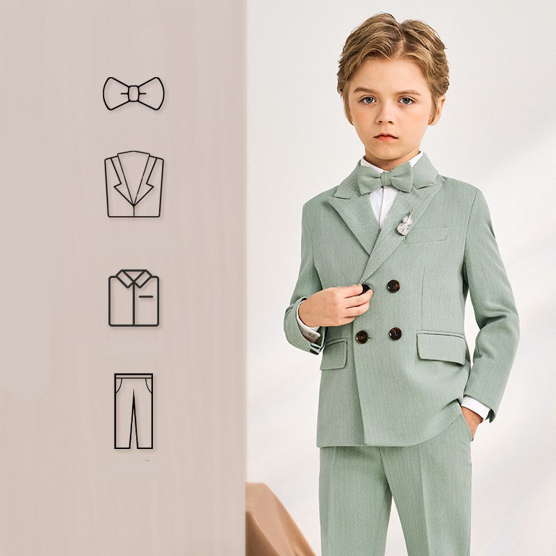 4 piece set (Coat,Pants,shirt and bow tie)