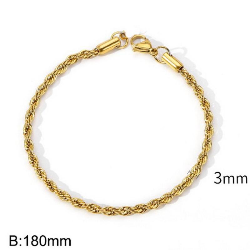 3mm gold 18cm