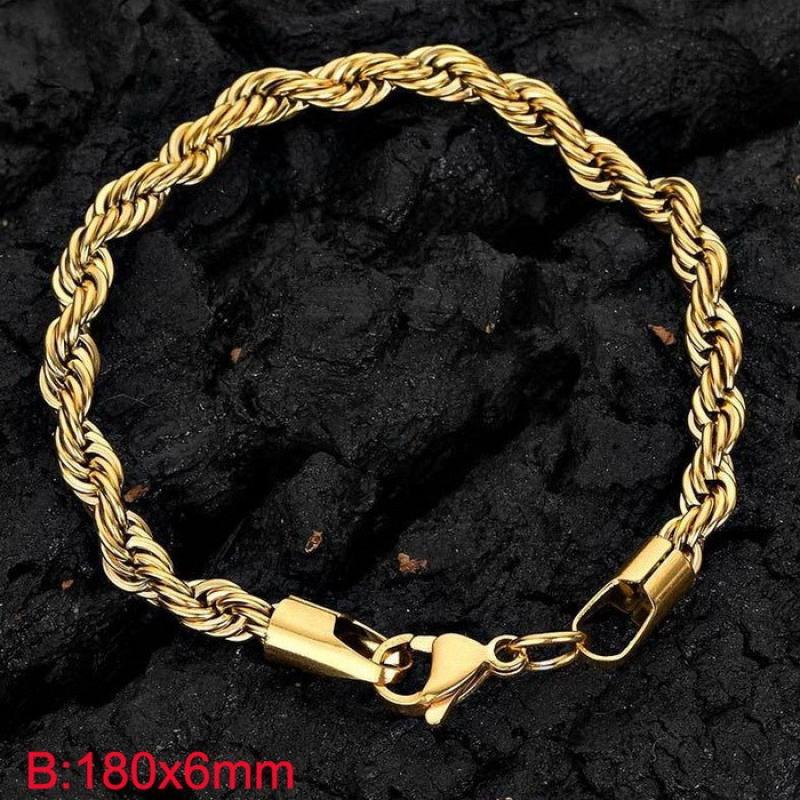 6mm gold 18cm