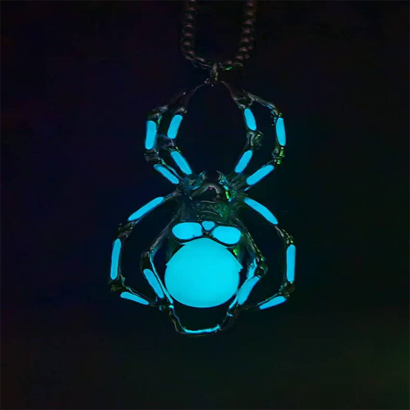 Blue Light Necklace (2.7cm*4.9cm chain length 60cm)