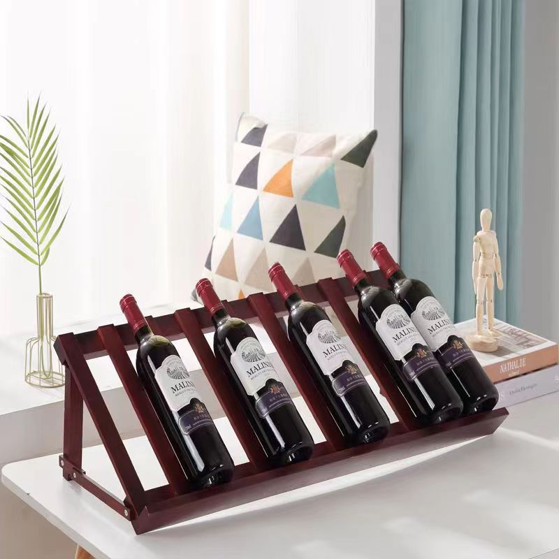 8 bottles 76cm long - wine red