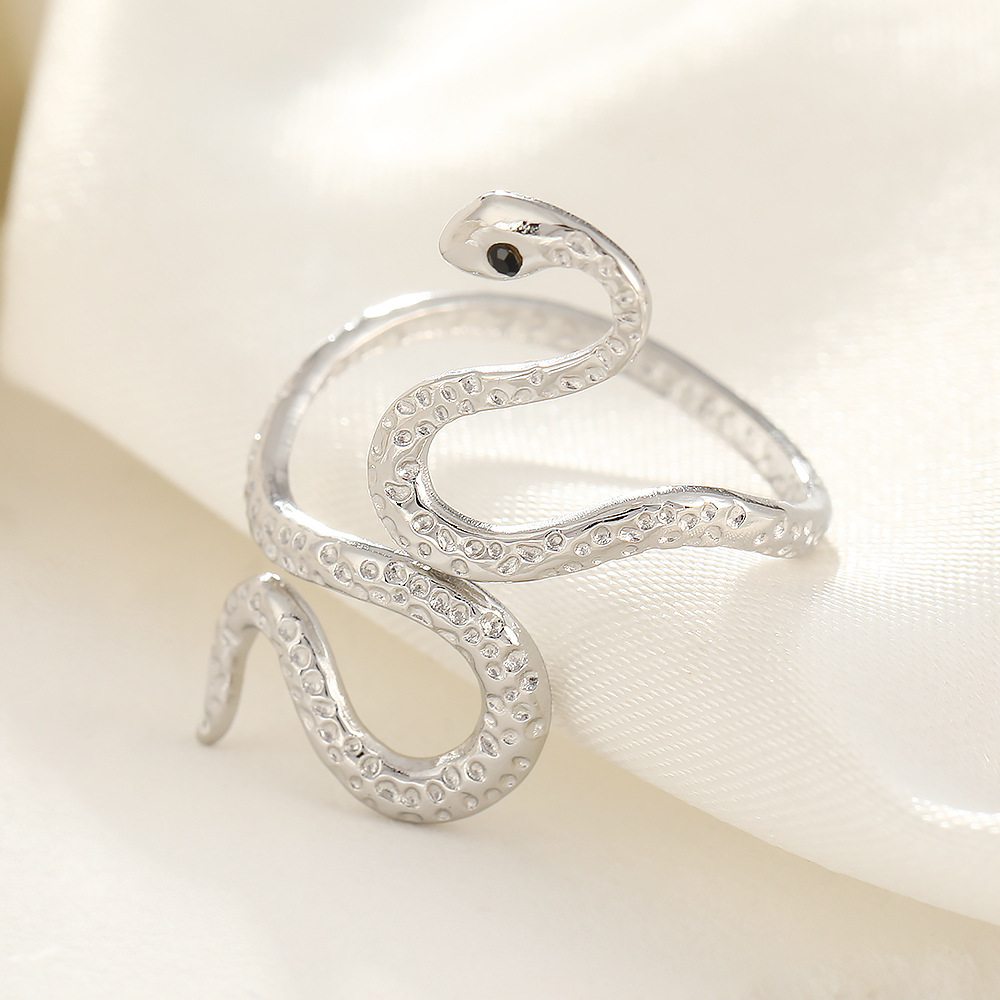 19:Silver Snake Ring