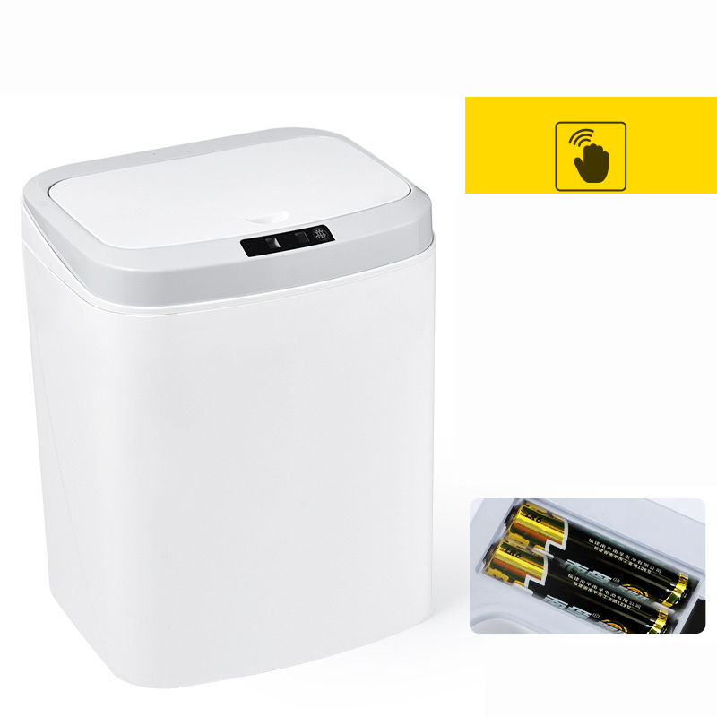 White 16L battery version (No.5 battery infrared sensing   button) Basic model -26.5x20.8x33cm