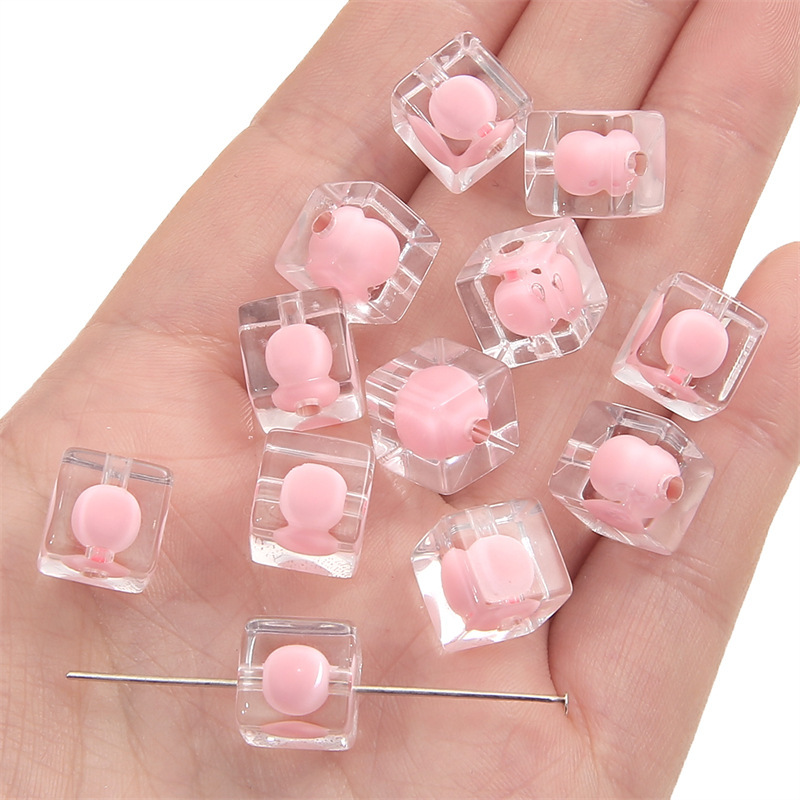 3:Transparent pink (10 pieces/pack)