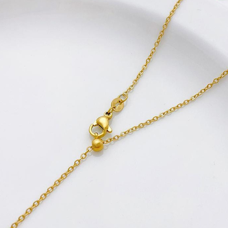 18K gold plated 19CM