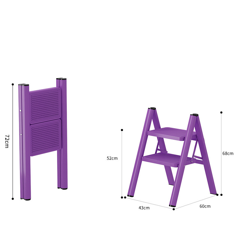 Elegant Purple - two step ladder