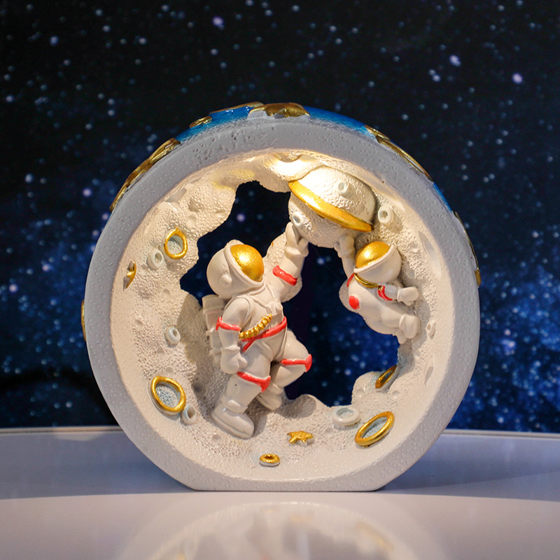 Ring astronaut night light