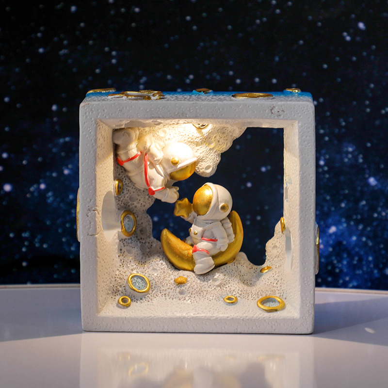 Square Night Light - Astronaut