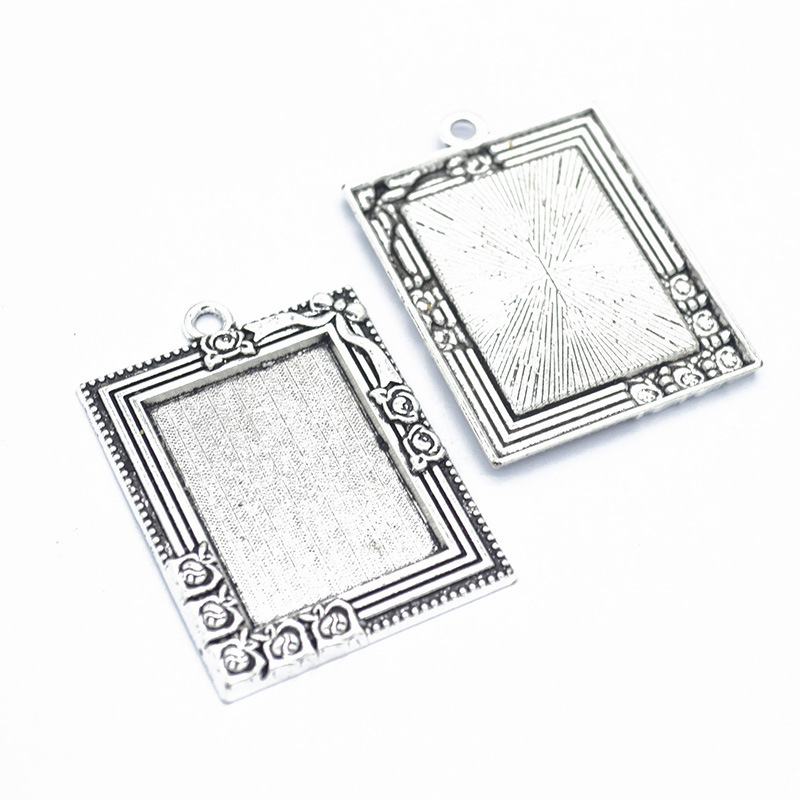 2 antique silver color