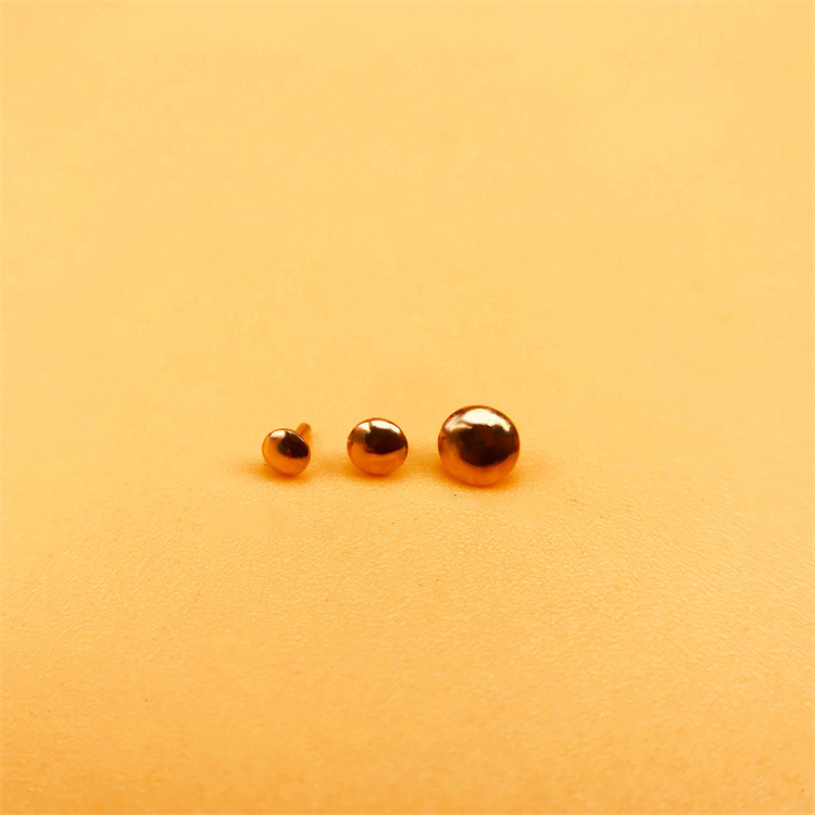 rose gold color 2.5mm