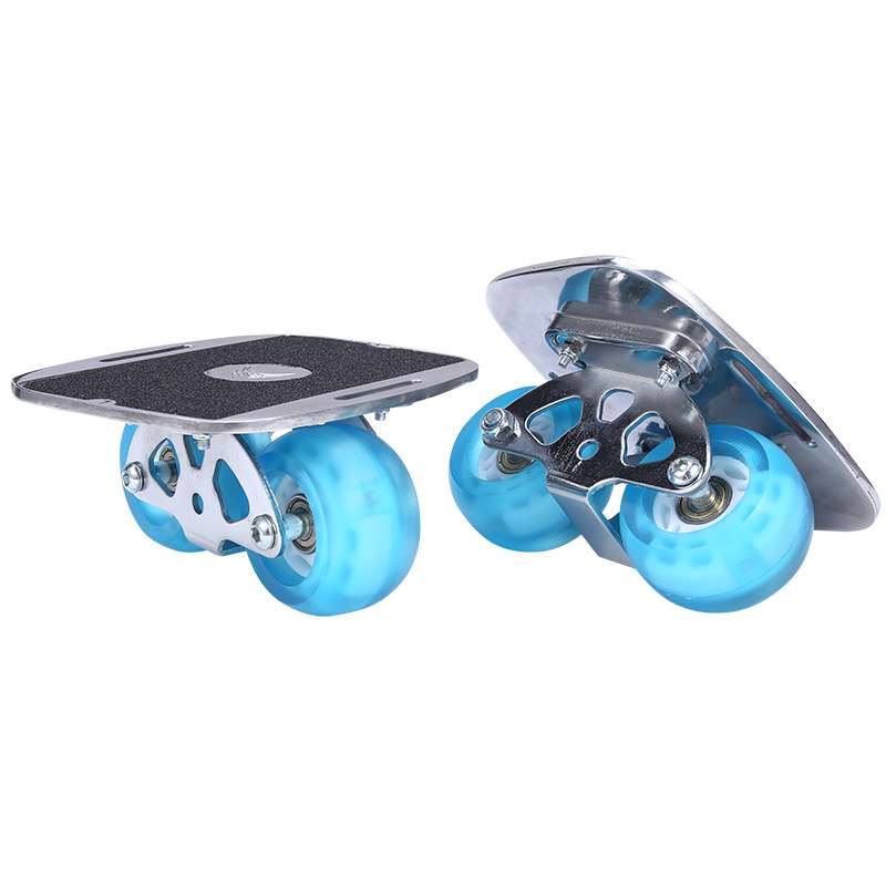 silver aluminum plate sky blue wheel