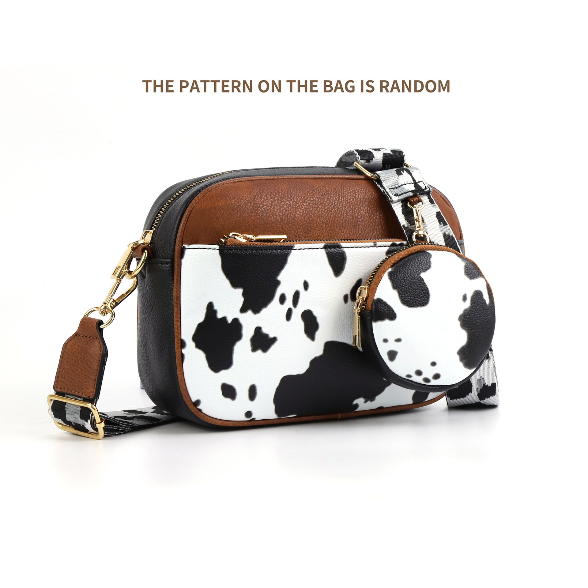 Dairy bag-black brown ( spot )