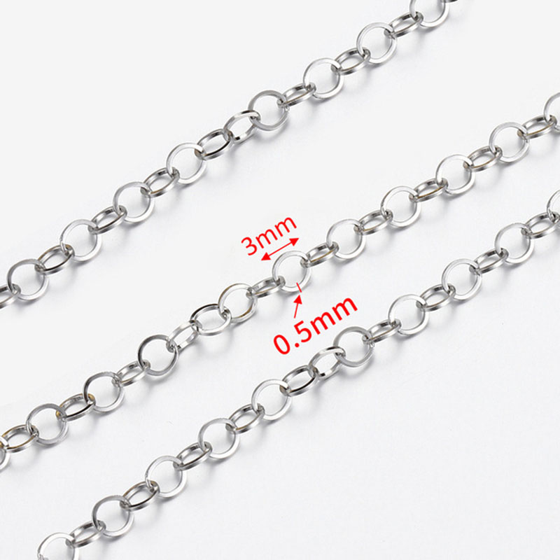 8:3mm fine round steel color