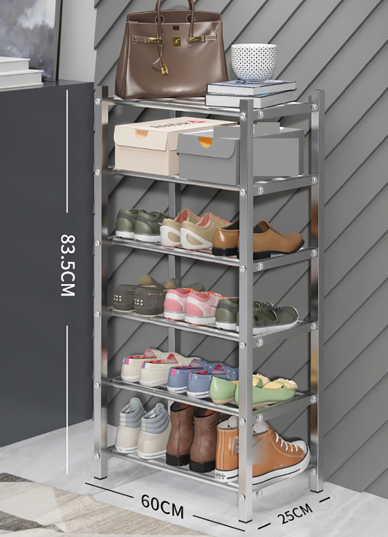 Shoe rack light six layers 60cm