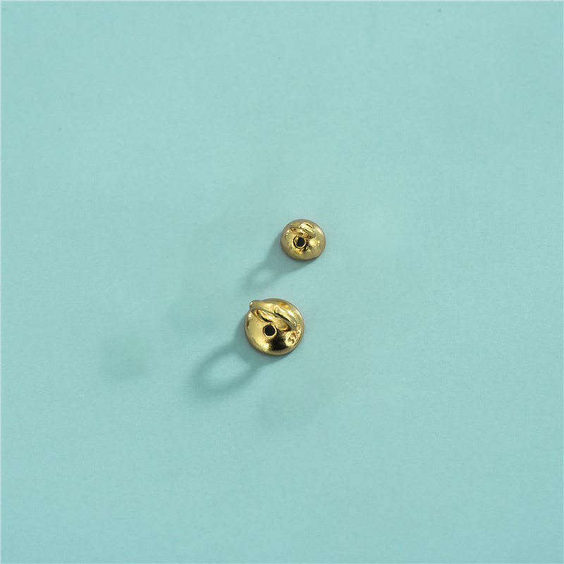 yellow gold small size-4x4.9mm