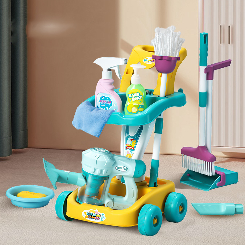 New children's sanitary ware set   electric vacuum cleaner