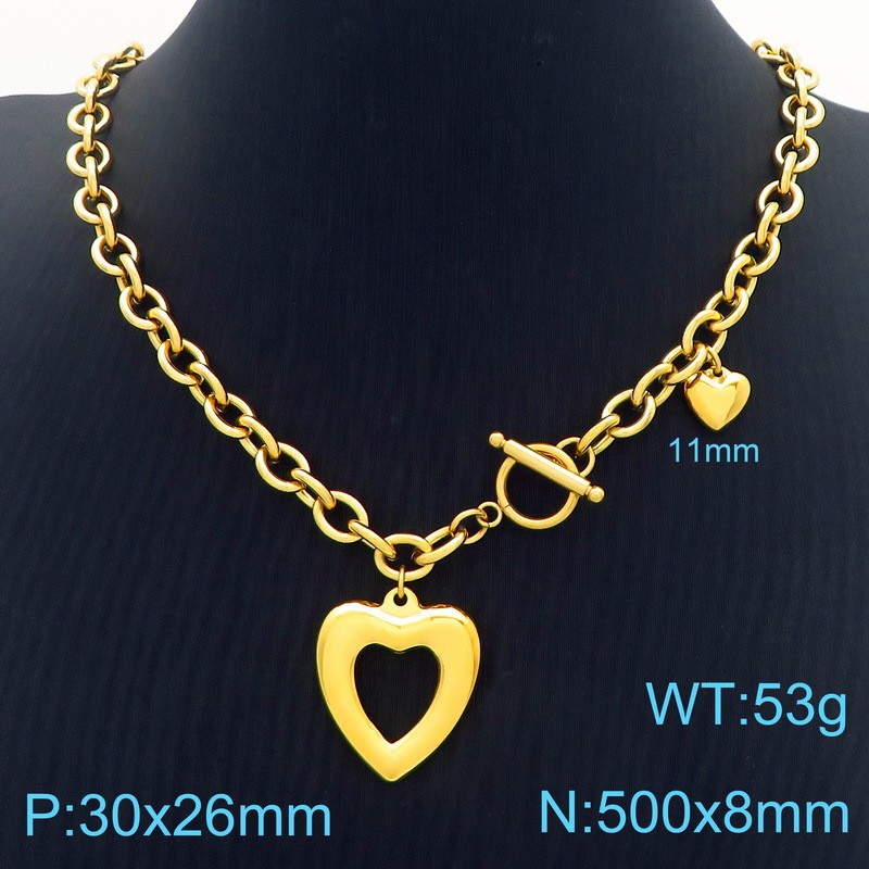 3:Gold necklace