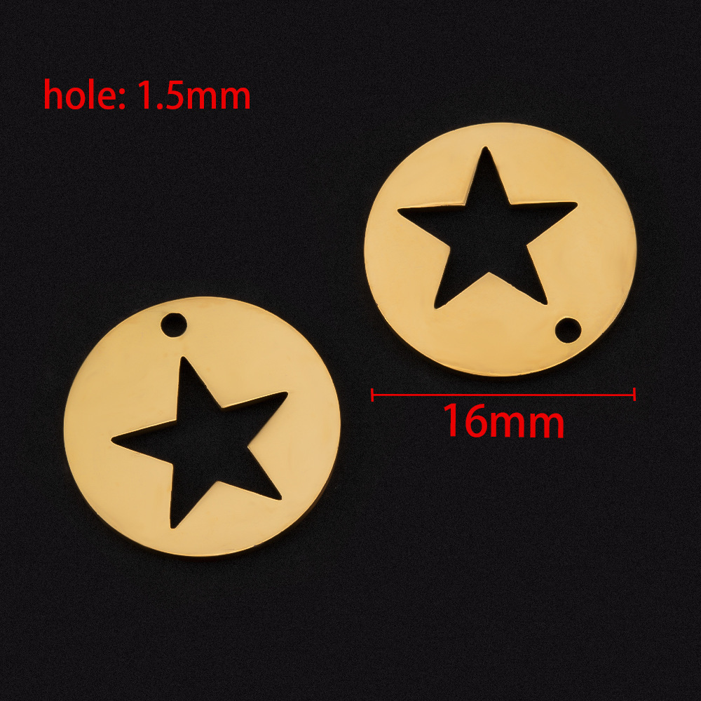 1:Gold - Five-pointed star