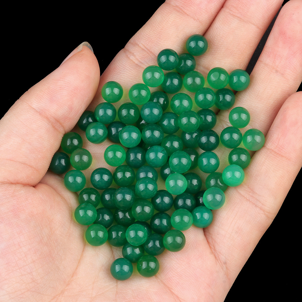 8 green agate