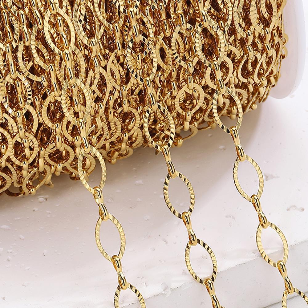 11x6.5mm embossing chain