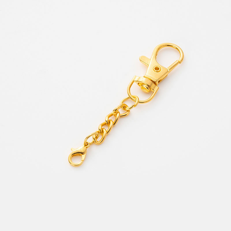 Gold plated hanging 302 lobster buckle