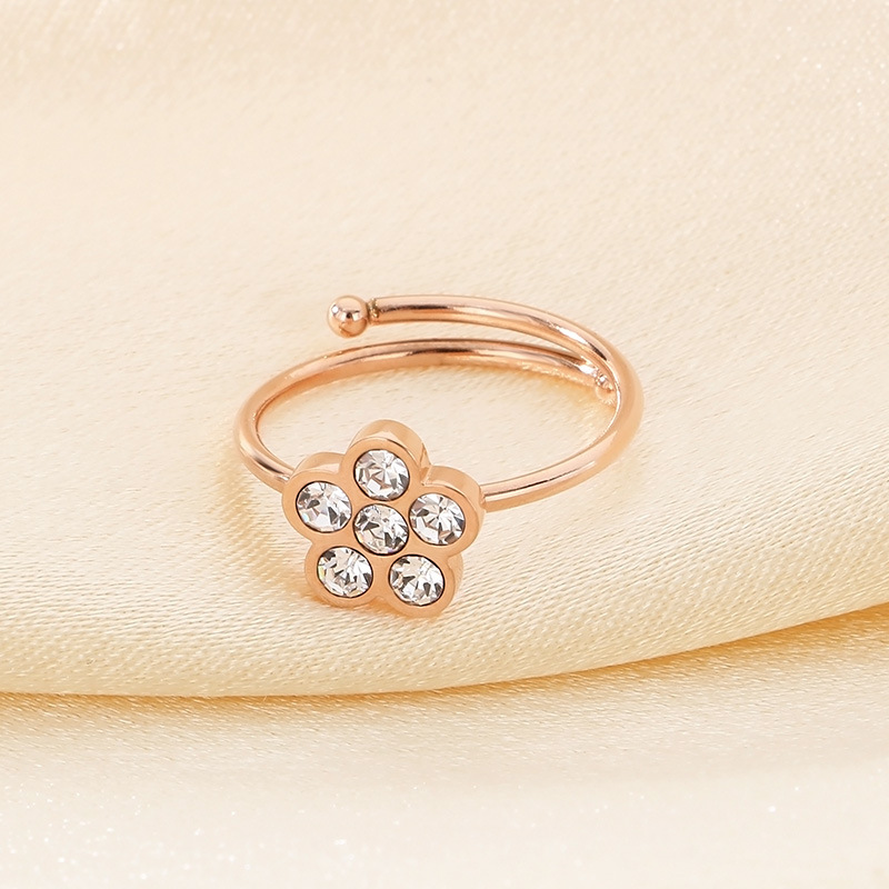 4:Rose gold studded with diamonds KR103982-GC