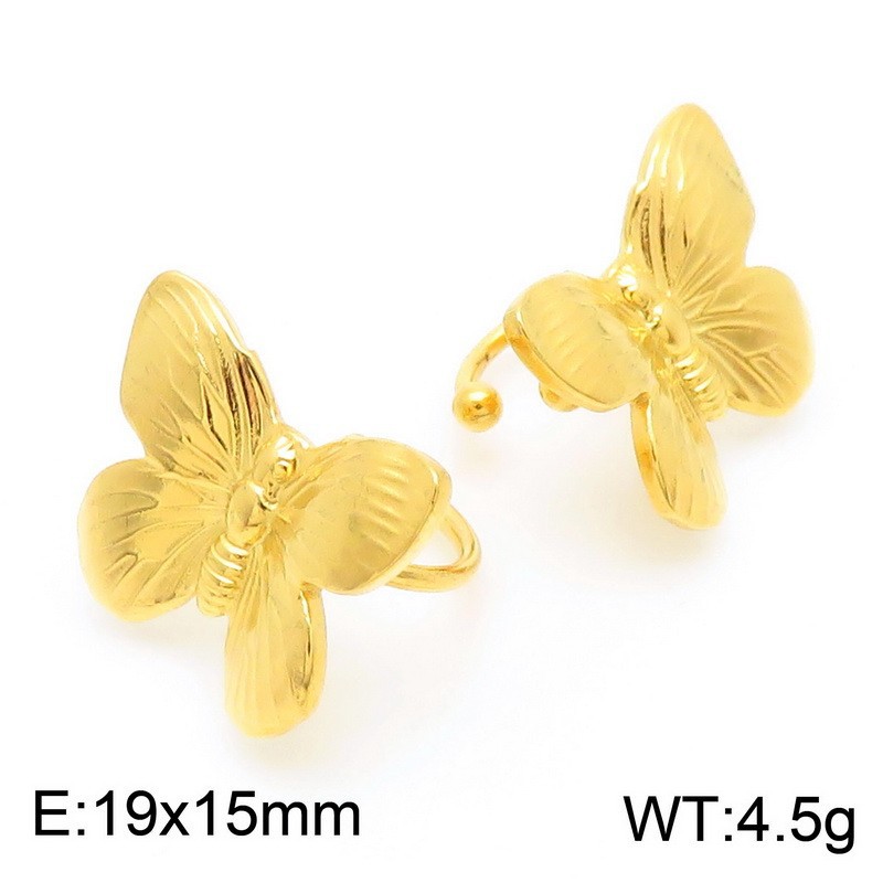 Gold ear hanger