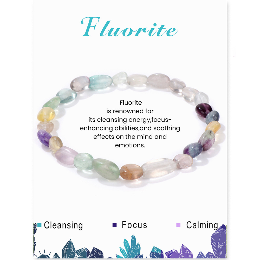 Fluorite colorée