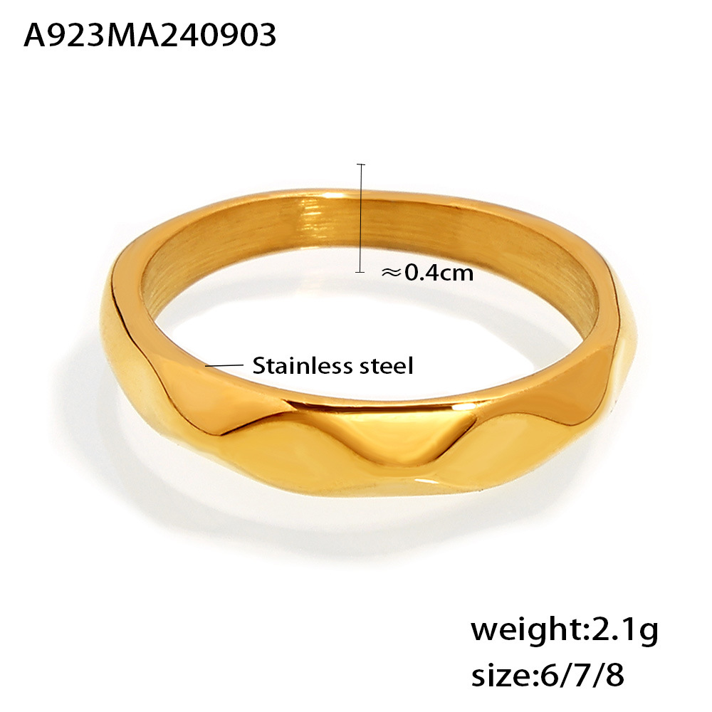 A923- Gold US Size #6