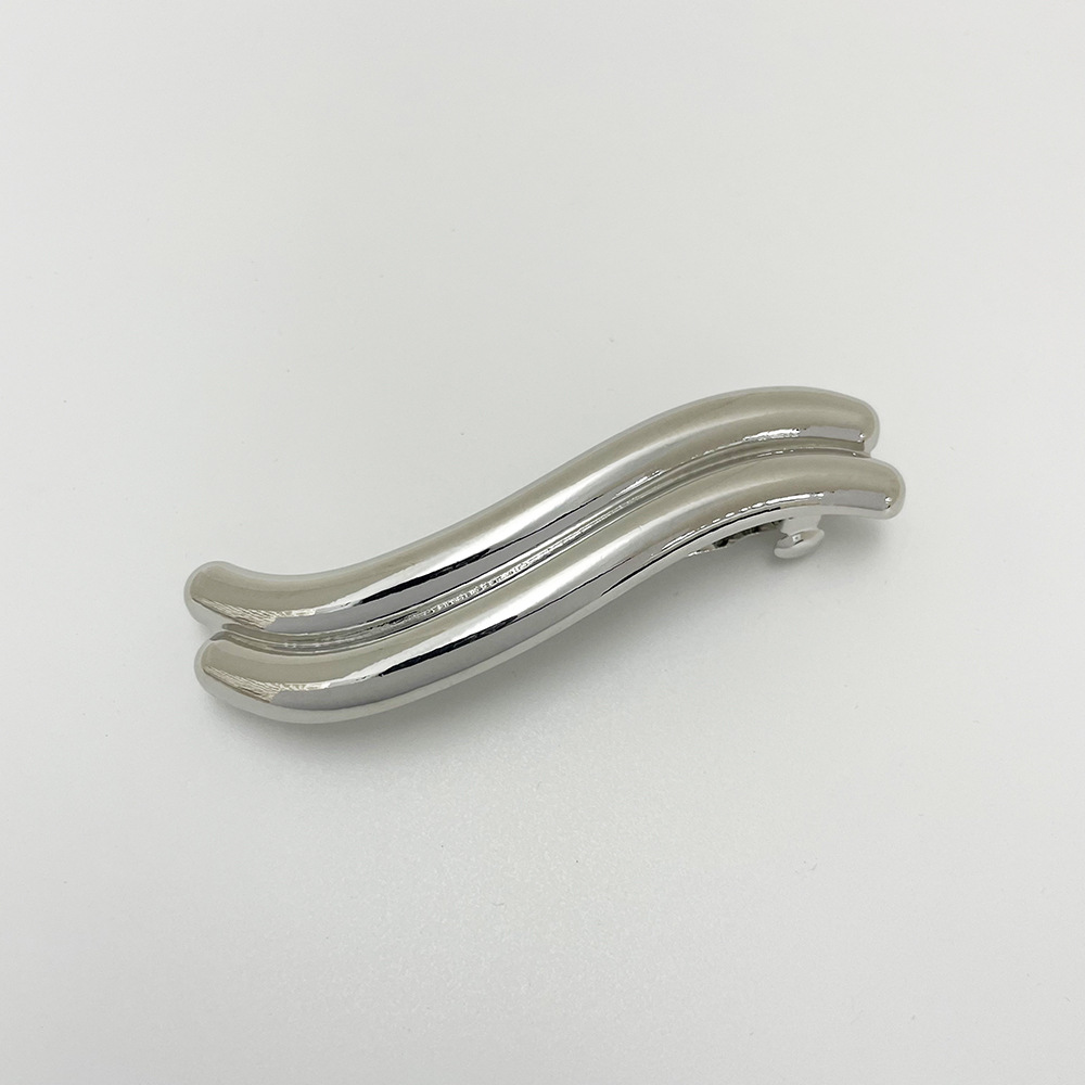 12:Curved silver