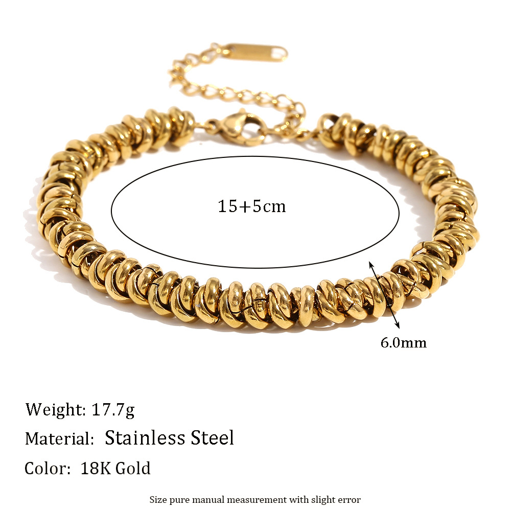 Ring bracelet - Gold