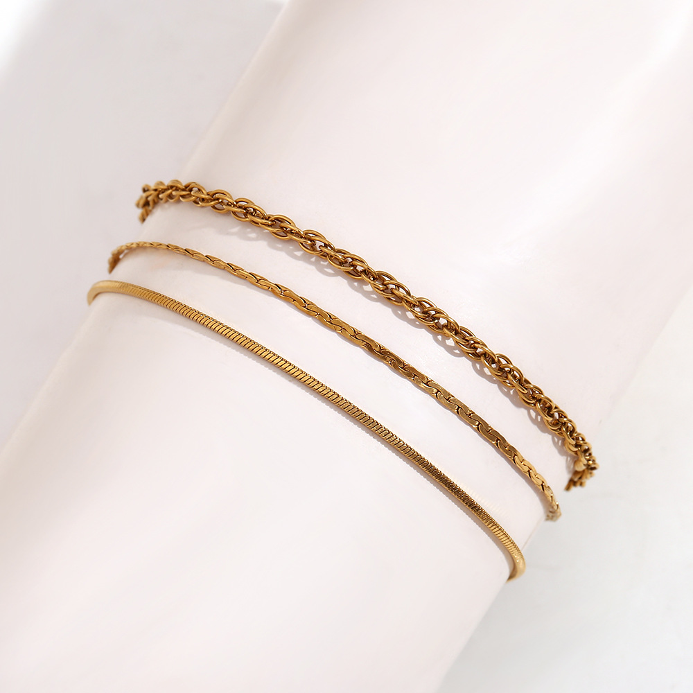 Number two anklet - Gold