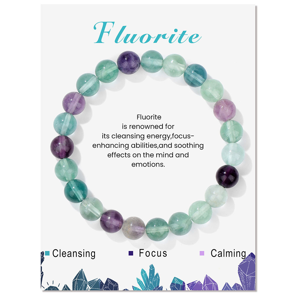 Fluorite colorée