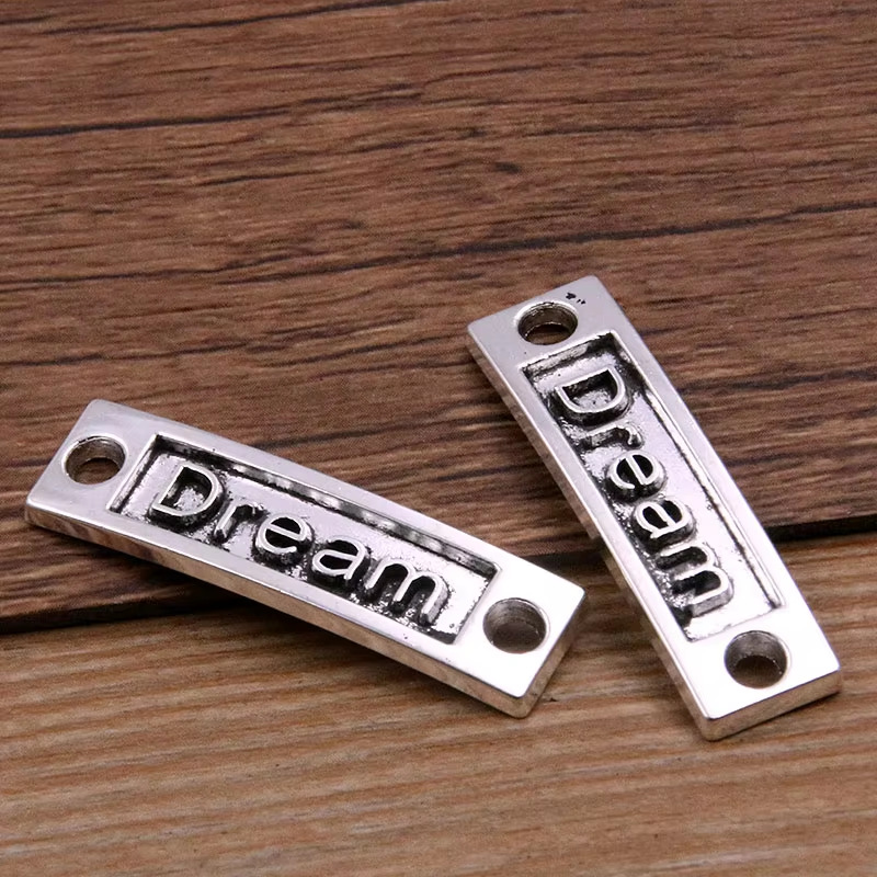 dream antique silver color 35*10mm