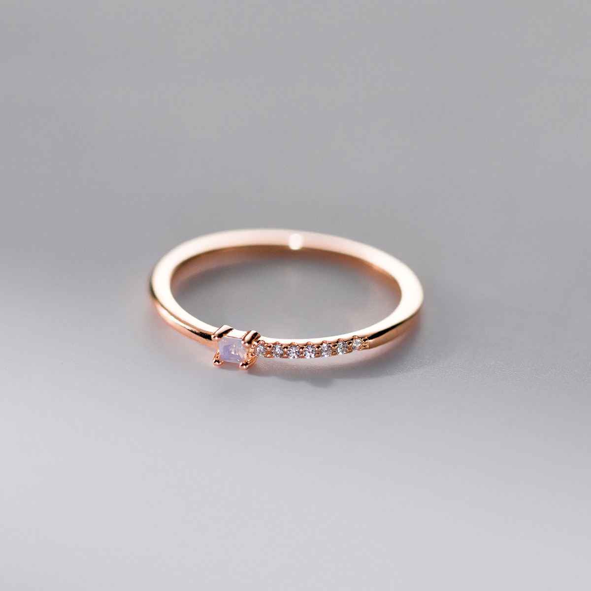 rose gold color plated US Size #5